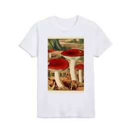 Naturalist Mushroom Kids T Shirt