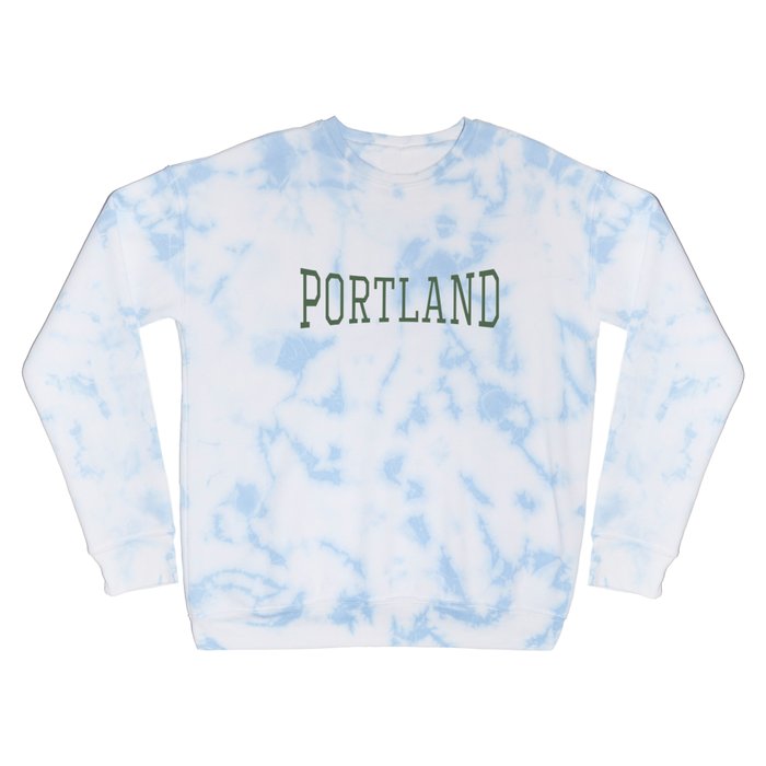 Portland - Green Crewneck Sweatshirt