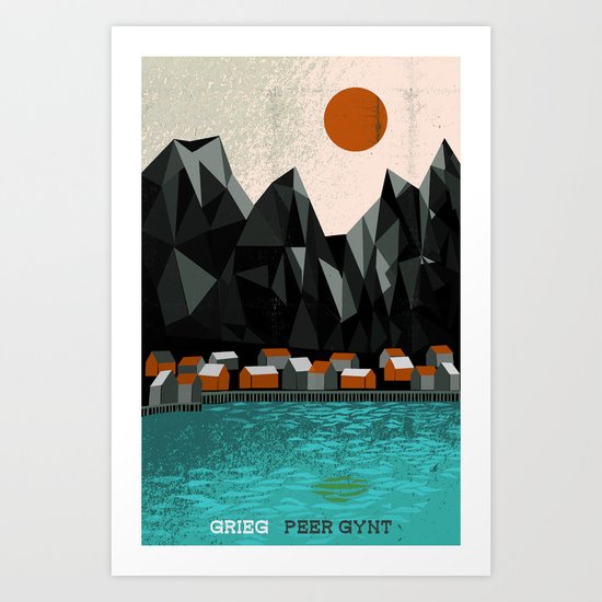 Peer Gynt - Grieg Art Print