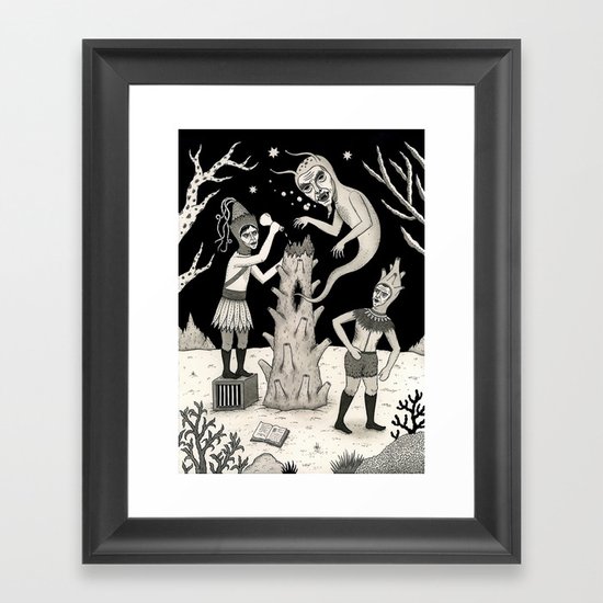 Evicted Framed Art Print