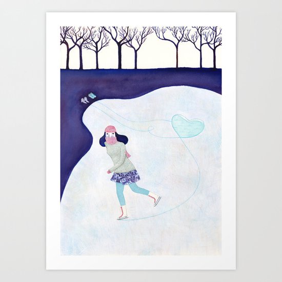 Skinny Love Art Print