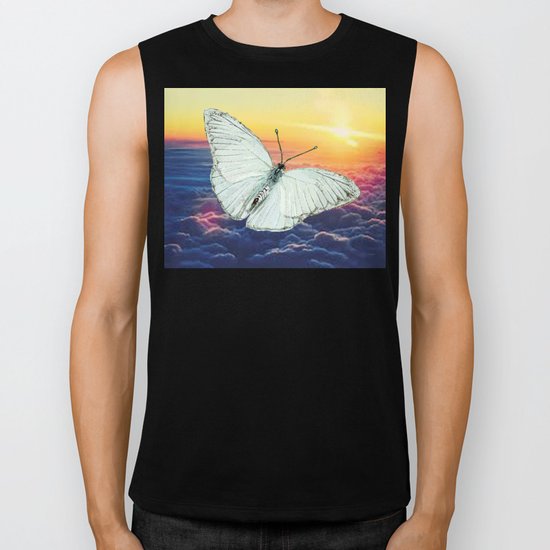 Angel Butterfly Biker Tank