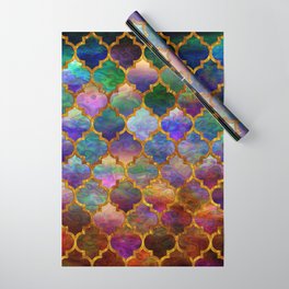 Moroccan tile pattern Wrapping Paper