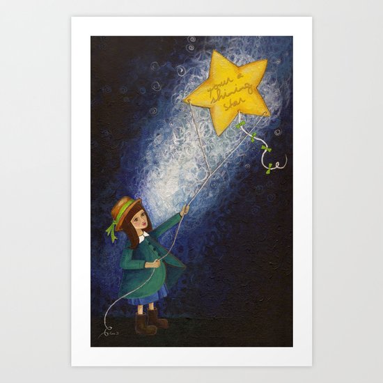 Shining Star Art Print