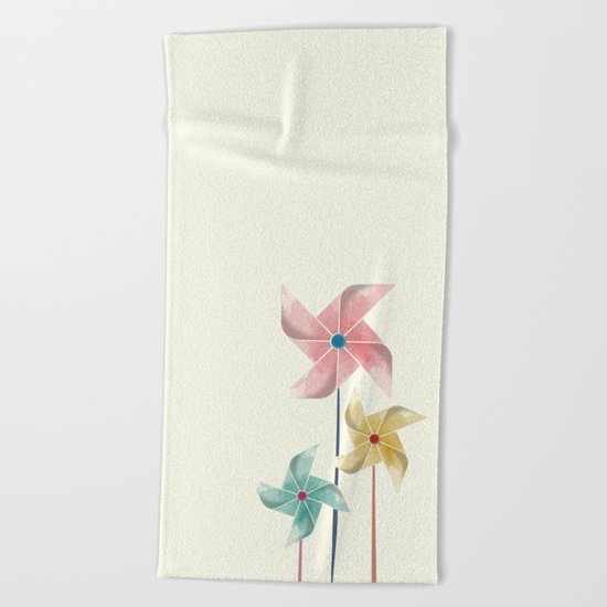 Pinwheels Beach Towel