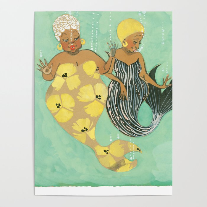 Everyone a Mermaid Poster