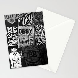 Obey our tribute Stationery Cards