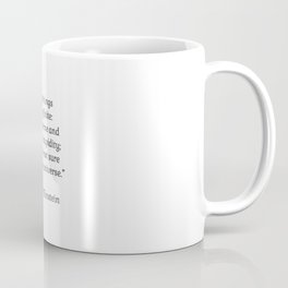 Albert Einstein QUOTE Coffee Mug