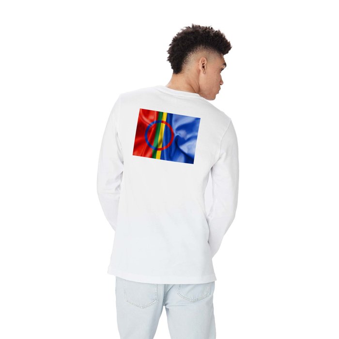 The north face rainbow clearance box logo long sleeve tee