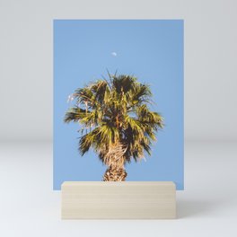 Palm Tree Moon Mini Art Print