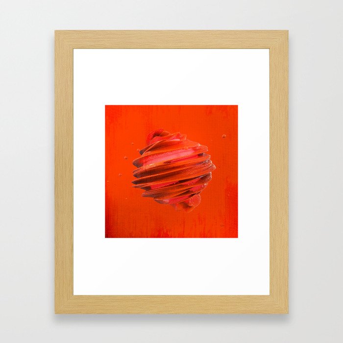SPHeRe GLoP | RGB | RED Framed Art Print