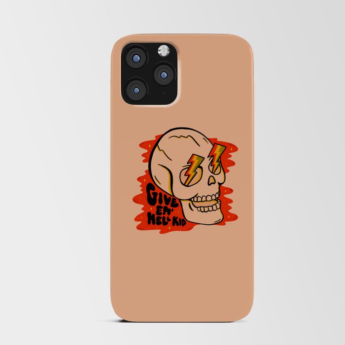 Give 'Em Hell iPhone Card Case