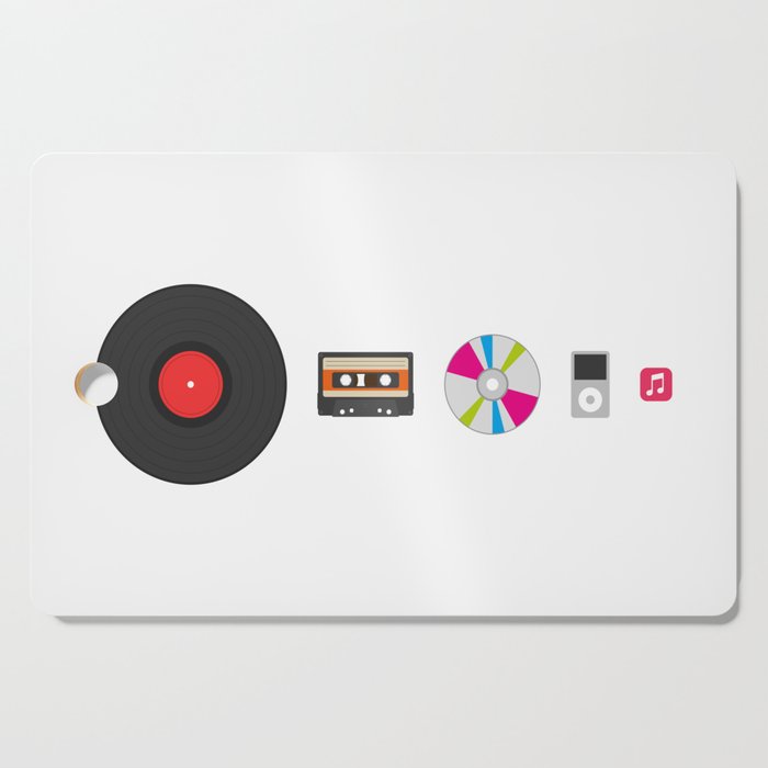 Evolution of Music Cutting Board