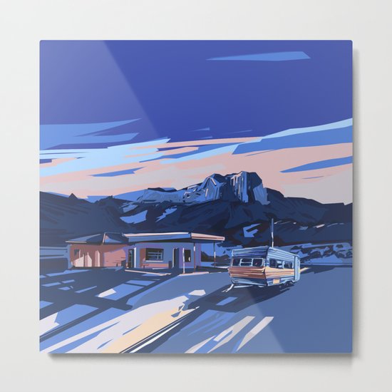 american landscape 3 Metal Print