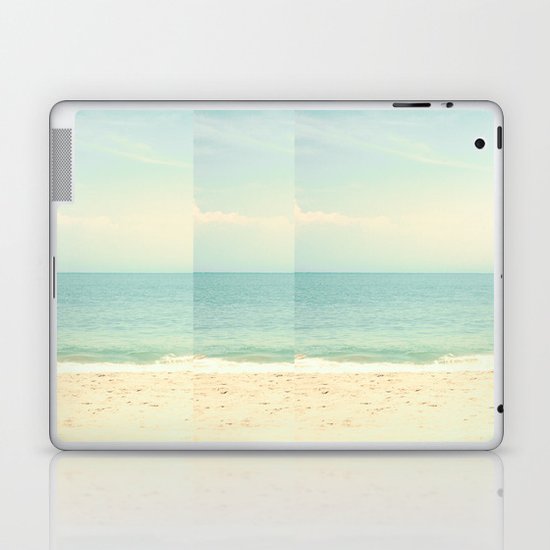 Pastel Retro Beach Laptop & iPad Skin