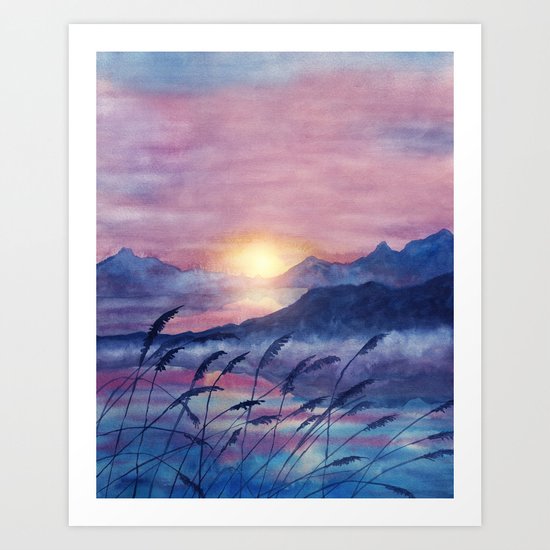 Wish You Were Here 01 Art Print