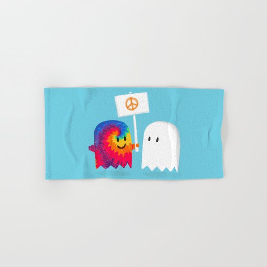 Hippie ghost Hand & Bath Towel