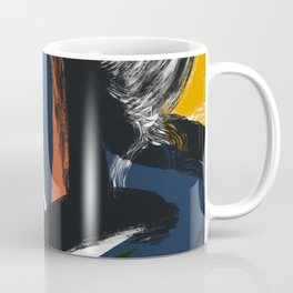 Figuratice curl abstract Mug