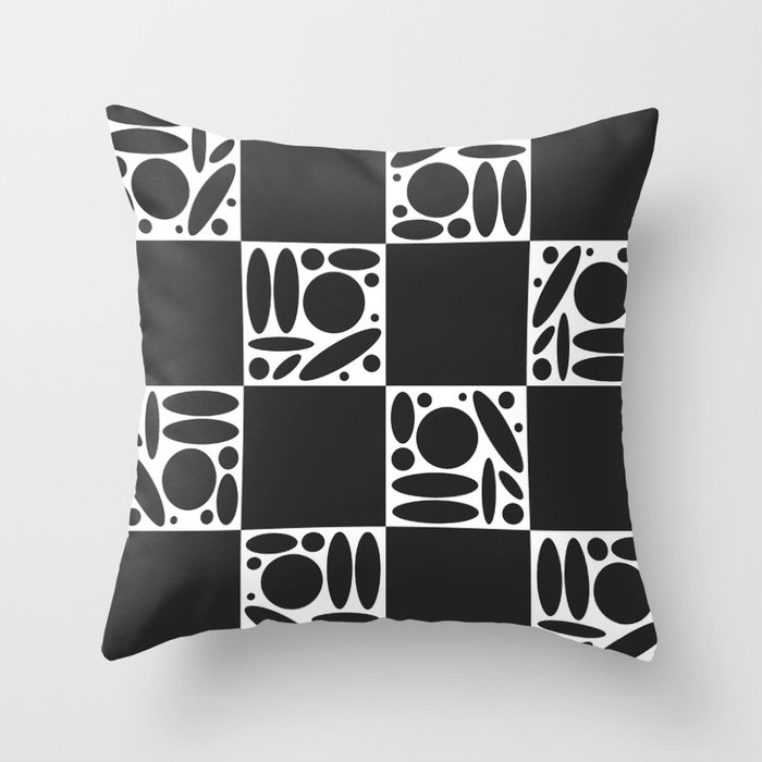 Geometric modern shapes 2 Throw Pillow