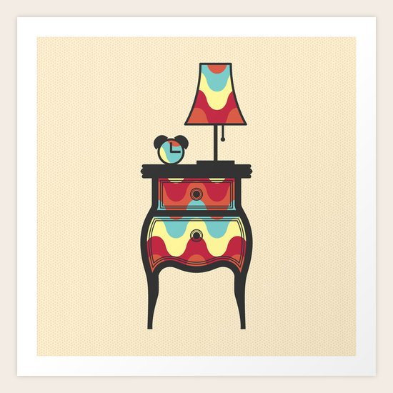 bedtime story Art Print