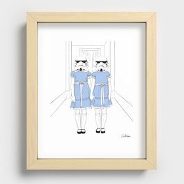 Grady twins troopers Recessed Framed Print