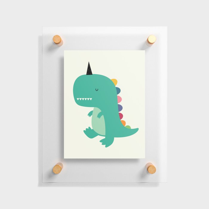 Dinocorn Floating Acrylic Print
