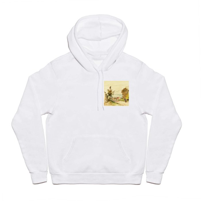 Camille Pissarro "The Road from Versailles to Louveciennes" Hoody