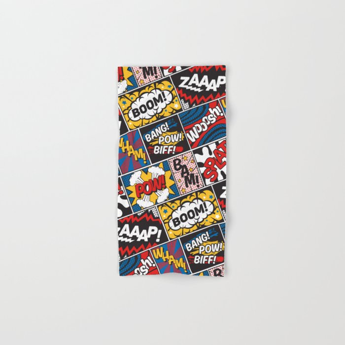 Superhero hand store towels