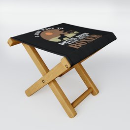 Drink Beer And Hang With My Boxer Folding Stool