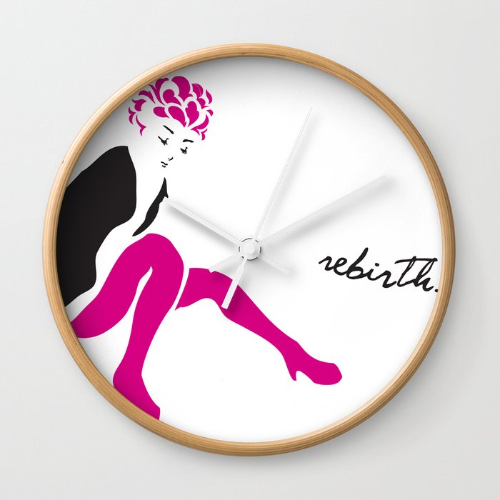 STAND UP WHEN YOU FALL Wall Clock