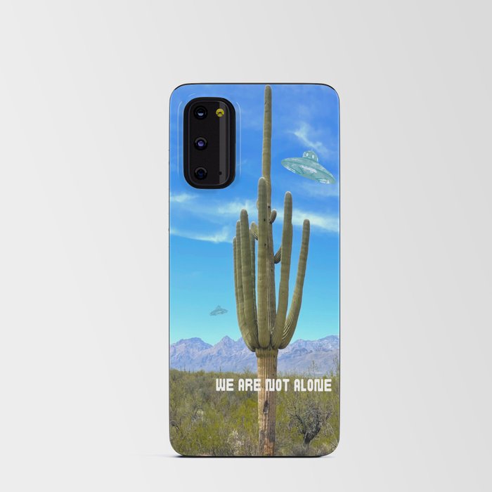 we are not alone Android Card Case