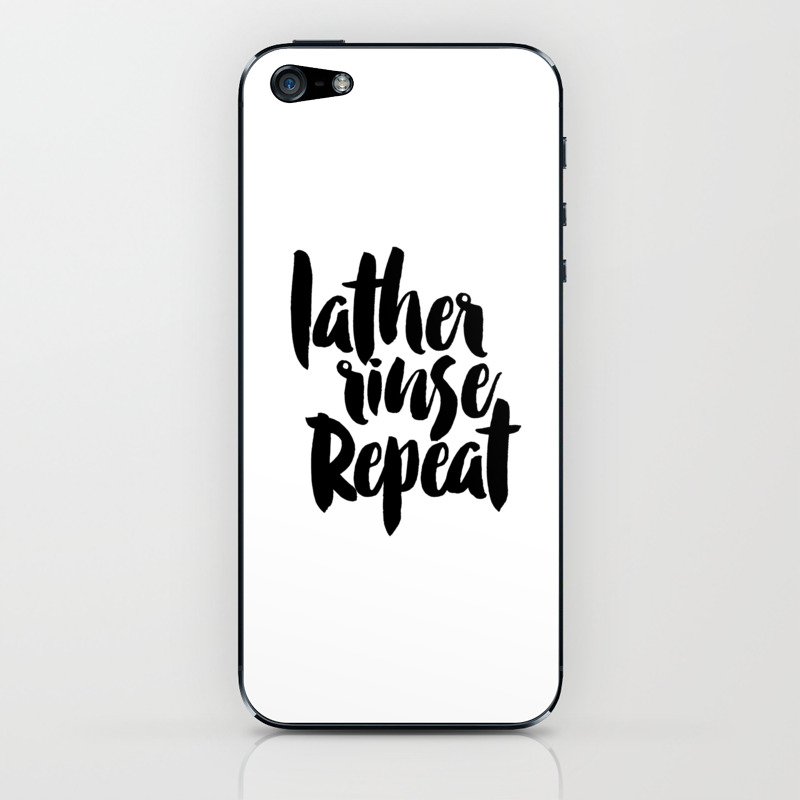 Lather Rinse Repeat Salon Wall Decor Bathroom Decor Girls Room