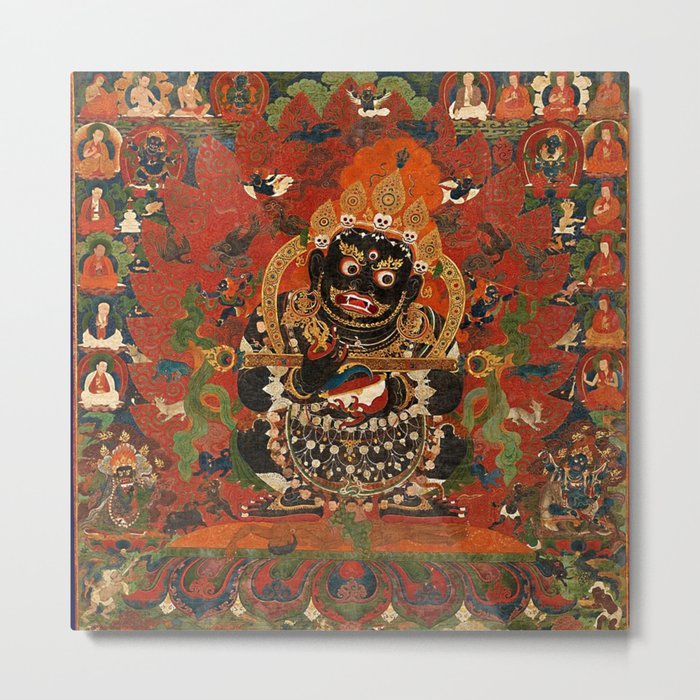Vajrabhairava Buddhist God of Death 5 Metal Print