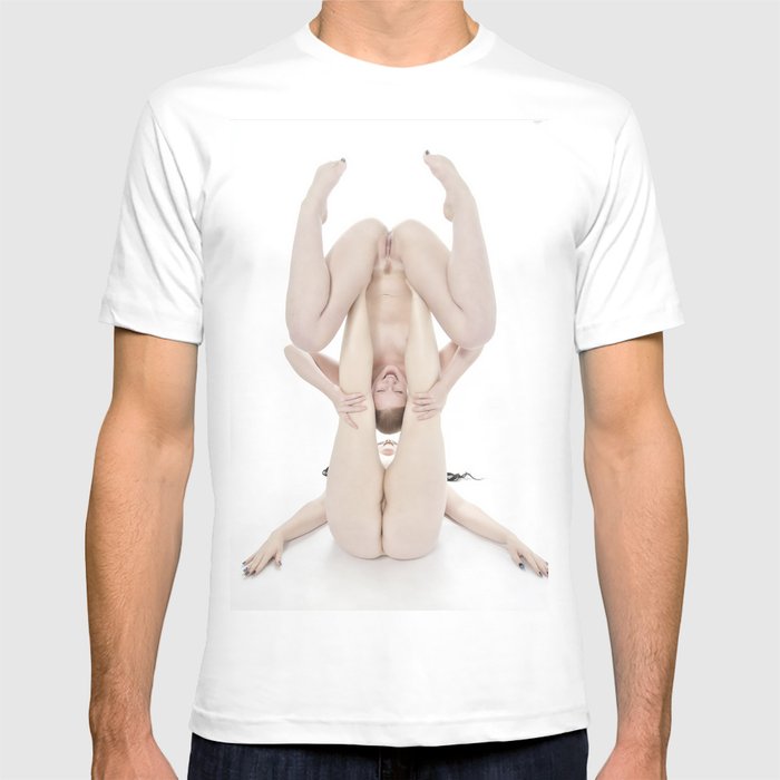 Nude Girl In T Shirt