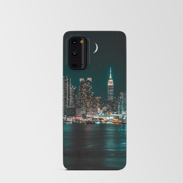 City During Night Android Card Case