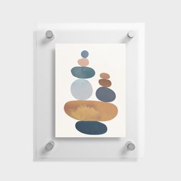Balancing Stones 31 Floating Acrylic Print