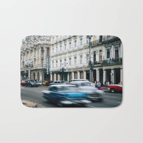 Speeding Through Time Bath Mat