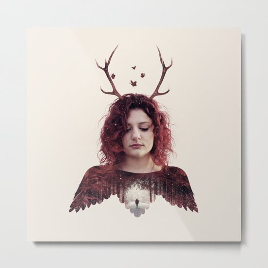 Embrace Your Strageness Metal Print