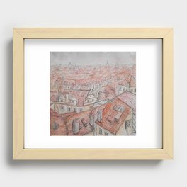sweet home Recessed Framed Print
