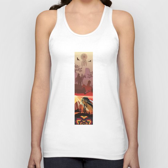 An American Native Story Unisex Tank Top