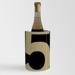 Number 5 (Sand & Black) Wine Chiller
