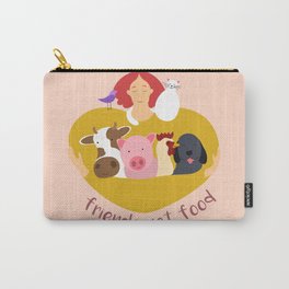 Friends not food Carry-All Pouch