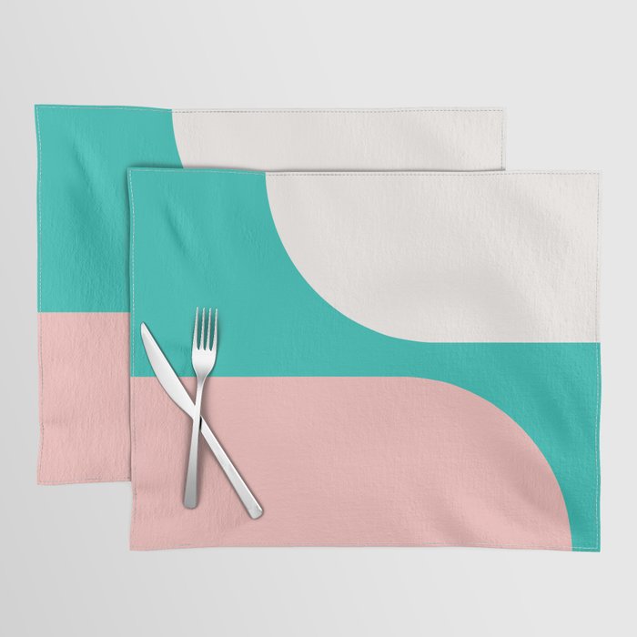 Modern Minimal Arch Abstract XLV Placemat