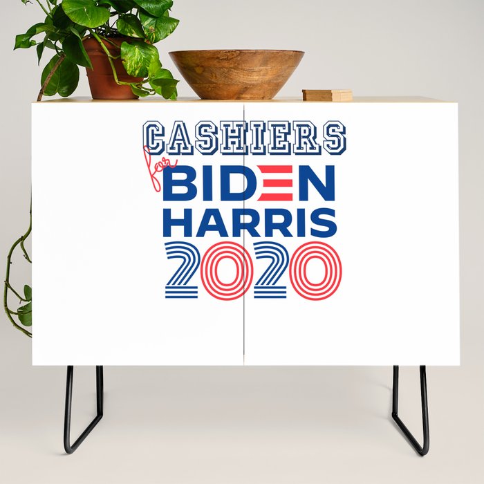 cashiers-for-biden-harris-2020-credenza-by-dell-aquila-society6