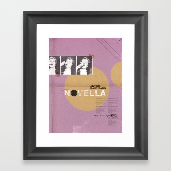 Novella series Framed Art Print