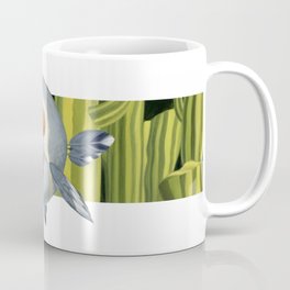 Gray Parrot Coffee Mug