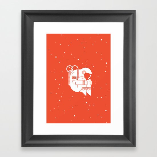 The Cosmonaut Framed Art Print