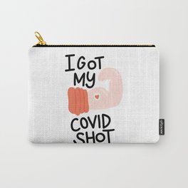I Got My Vaccine Shot Pattern Carry-All Pouch
