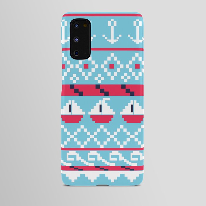 Nautical Stitch Android Case