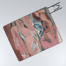 Pablo Picasso's Les Demoiselles d'Avignon Picnic Blanket